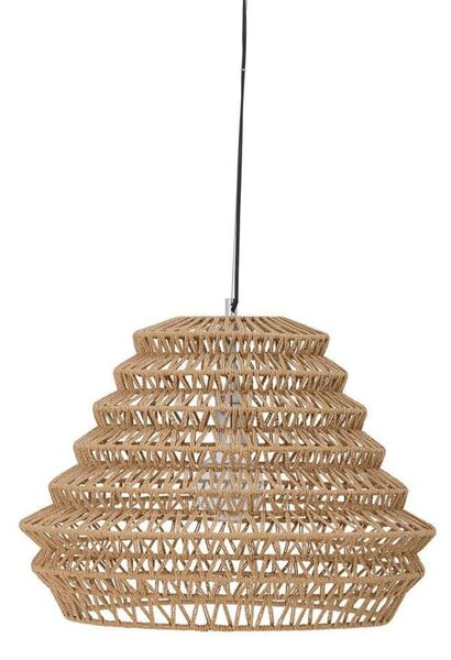 Lampada a sospensione Bloomingville, Beige, Soggiorno, Carta / Cartone
