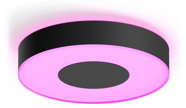 Plafoniera Philips Hue, Philips Hue, dimmerabile, Nero, Soggiorno, Metallo, Moderno