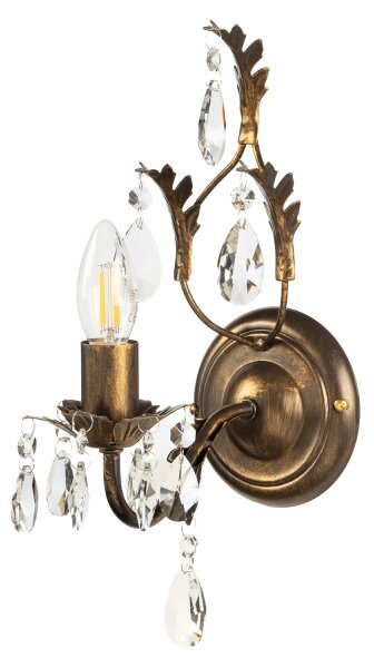 ONLI - Applique TERESA 1xE14/6W/230V bronzo