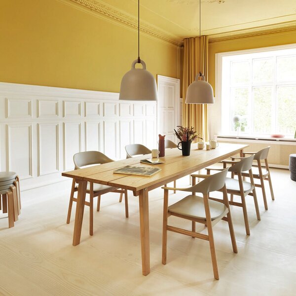 Lampada a sospensione Normann Copenhagen, Beige, Soggiorno, Plastica