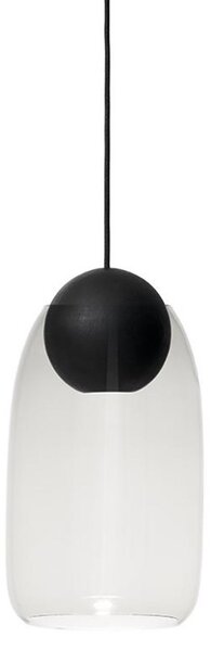 Lampada a sospensione MATER, Nero, Soggiorno, Vetro