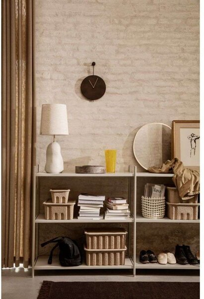 Lampade da tavolo ferm LIVING, Bianco, Soggiorno, Tessuto / Tessile