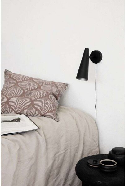 Applique da parete House Doctor, Nero, Camera da letto, Metallo