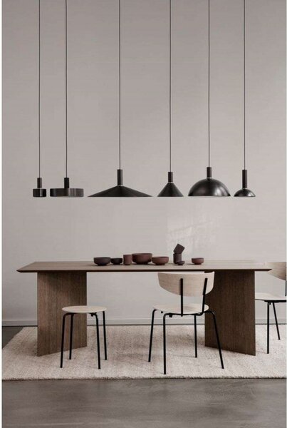 Lampada a sospensione ferm LIVING, Nero, Soggiorno, Metallo