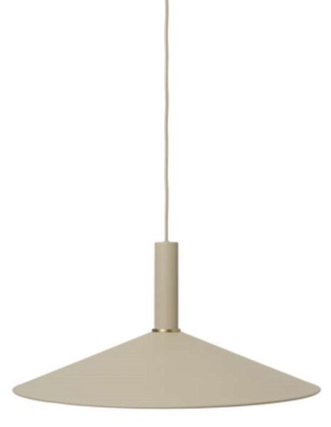 Lampada a sospensione ferm LIVING, Beige, Soggiorno, Metallo