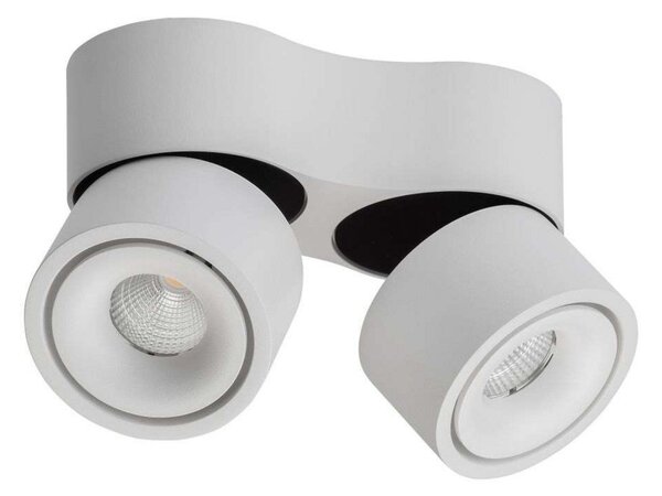 Plafoniera ANTIDARK, dimmerabile, Bianco, Soggiorno, Alluminio