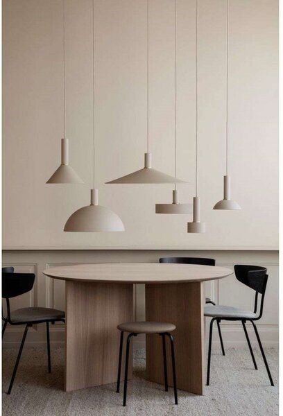 Lampada a sospensione ferm LIVING, Beige, Soggiorno, Metallo