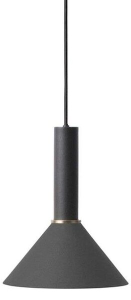 Lampada a sospensione ferm LIVING, Nero, Soggiorno, Metallo