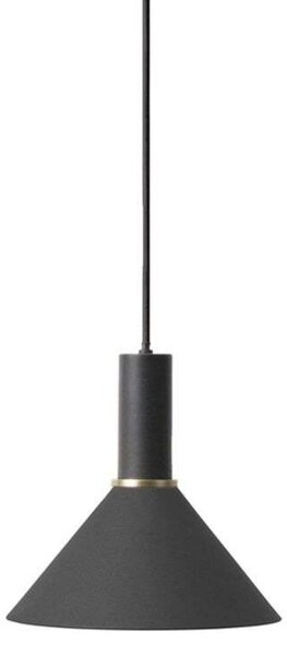 Lampada a sospensione ferm LIVING, Nero, Soggiorno, Metallo