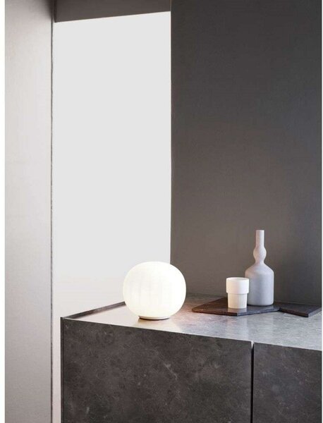 Lampade da tavolo Luceplan, dimmerabile, Dorato / Ottone, Soggiorno, Vetro