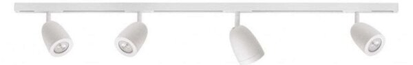 Designline Bell Kit 4 plafoniera 1,9 m Bianco - Antidark