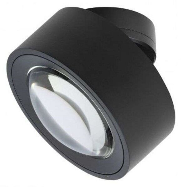Plafoniera ANTIDARK, dimmerabile, Nero, Soggiorno, Alluminio