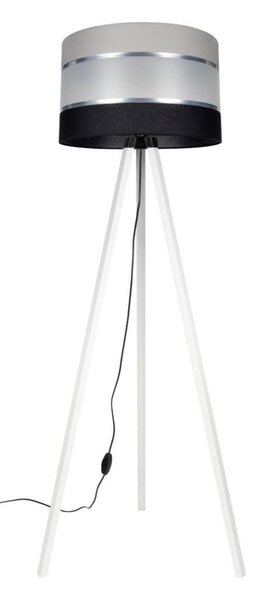 Lampada da tavolo CORAL 1xE27/60W/230V bianco/nero/grigio/cromo