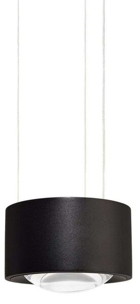 Lampada a sospensione ANTIDARK, dimmerabile, Nero, Sala da pranzo, Alluminio