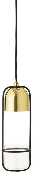 Lampada a sospensione Bloomingville, Dorato / Ottone, Soggiorno, Metallo