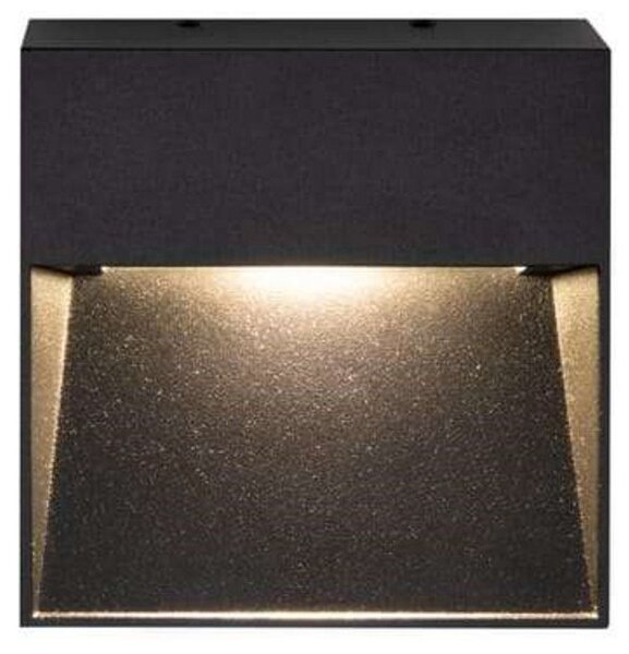 Arca Step Applique da Parete da Esterno Nero - Antidark