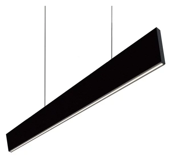 Lampada a sospensione ANTIDARK, dimmerabile, Nero, Soggiorno, Alluminio
