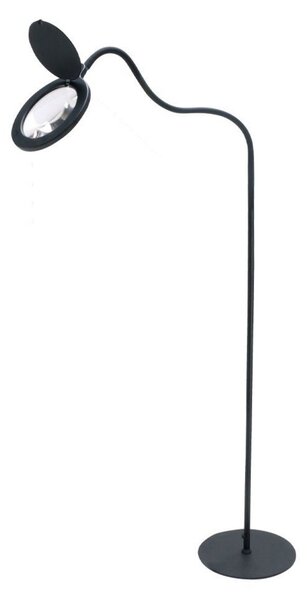 Lampada da terra Halo Design, dimmerabile, Nero, Studio / Ufficio, Alluminio