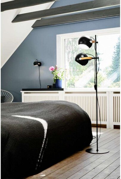 Lampada da terra Halo Design, Bianco, Soggiorno, Vetro