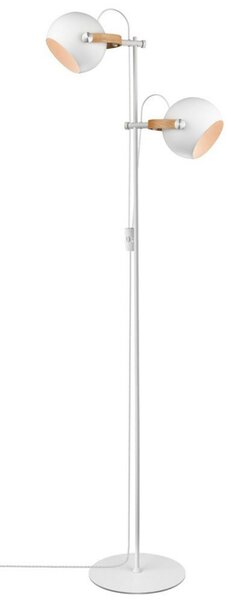 Lampada da terra Halo Design, Bianco, Soggiorno, Vetro