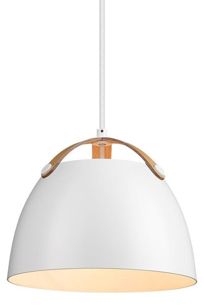 Lampada a sospensione Halo Design, Bianco, Sala da pranzo, Vetro
