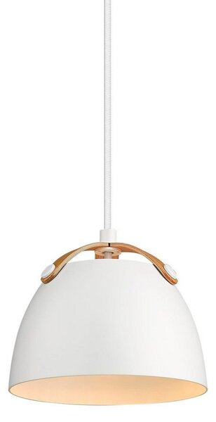 Lampada a sospensione Halo Design, Bianco, Sala da pranzo, Metallo