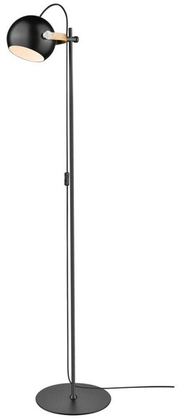 Lampada da terra Halo Design, Nero, Soggiorno, Vetro