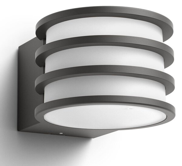 Lampade da esterno Philips Hue, Philips Hue Lucca, dimmerabile, Nero, Metallo, Moderno