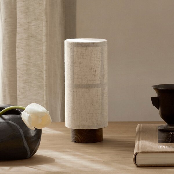 Lampade da tavolo Audo Copenhagen, Hashira, dimmerabile, Legno, Soggiorno, Legno, Design