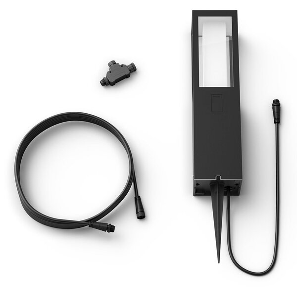 Lampade da esterno Philips Hue, Impress, dimmerabile, Nero, Metallo, Moderno