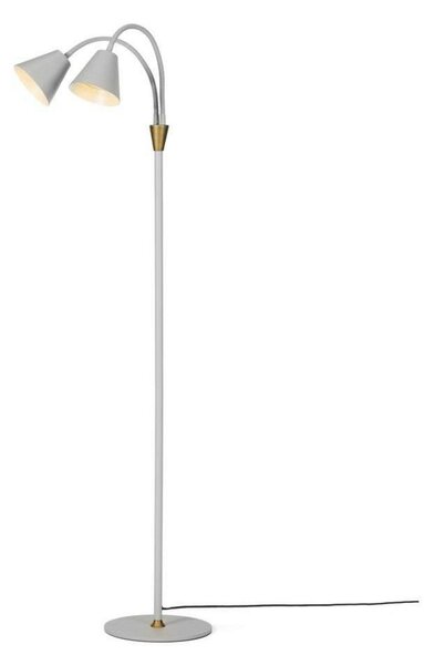 Lampada da terra Halo Design, Grigio, Soggiorno, Metallo