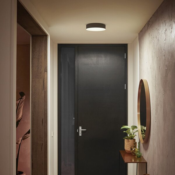 Plafoniera Philips Hue, Philips Hue, dimmerabile, Nero, Soggiorno, Metallo, Moderno