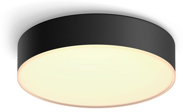 Plafoniera Philips Hue, Philips Hue, dimmerabile, Nero, Soggiorno, Metallo, Moderno