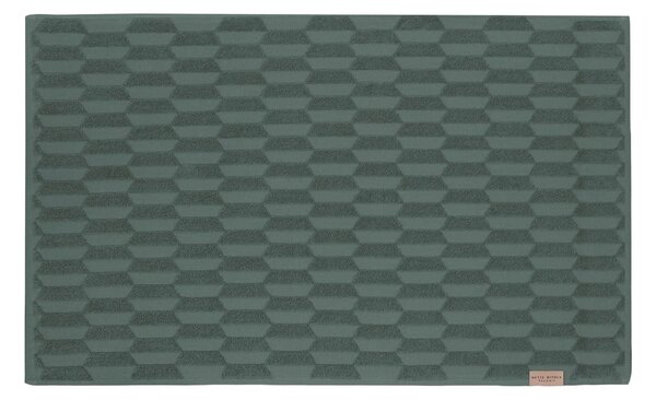 Tappetino da bagno verde scuro 50x80 cm Geo - Mette Ditmer Denmark