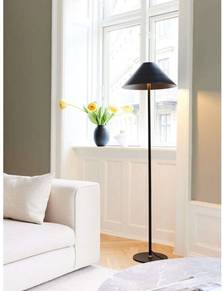 Lampada da terra Halo Design, Grigio, Soggiorno, Metallo