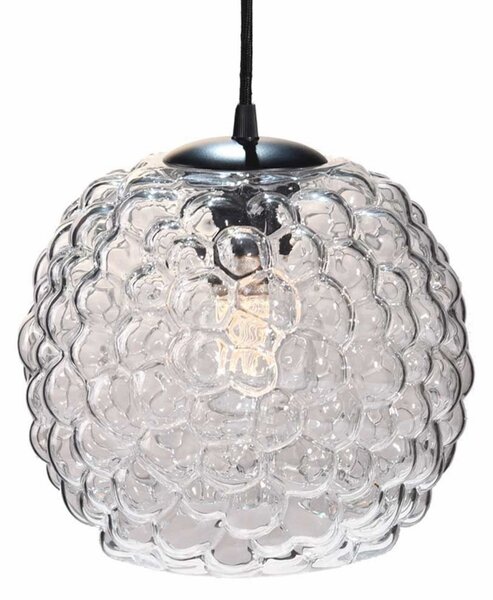 Lampada a sospensione Halo Design, Trasparente, Sala da pranzo, Vetro