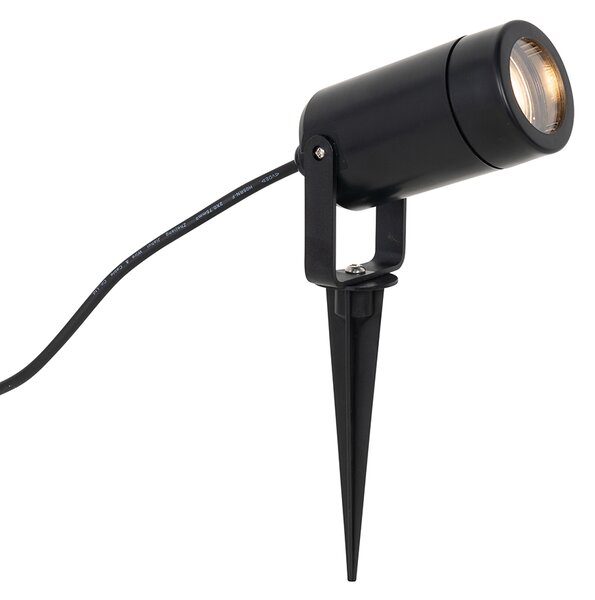 Faretto orientabile nero IP65 - Solo Eco