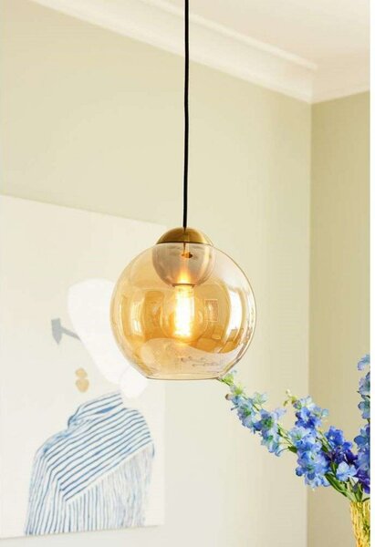 Lampada a sospensione Halo Design, Arancione, Sala da pranzo, Metallo