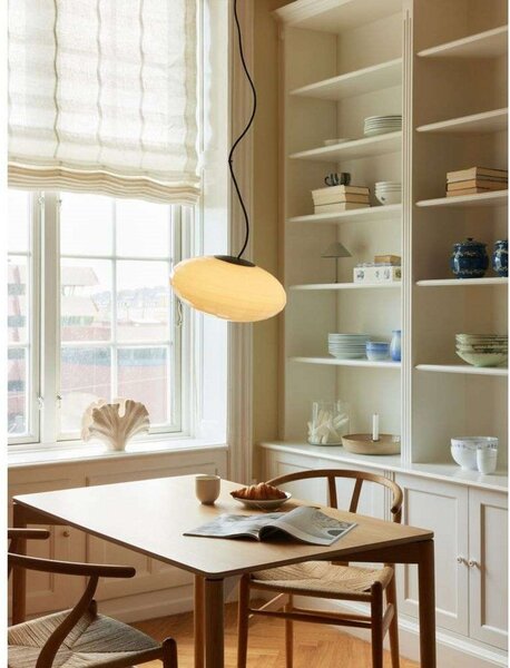 Lampada a sospensione Halo Design, Bianco, Sala da pranzo, Metallo
