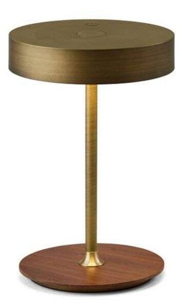 Lampade da tavolo Halo Design, dimmerabile, Dorato / Ottone, Soggiorno, Metallo