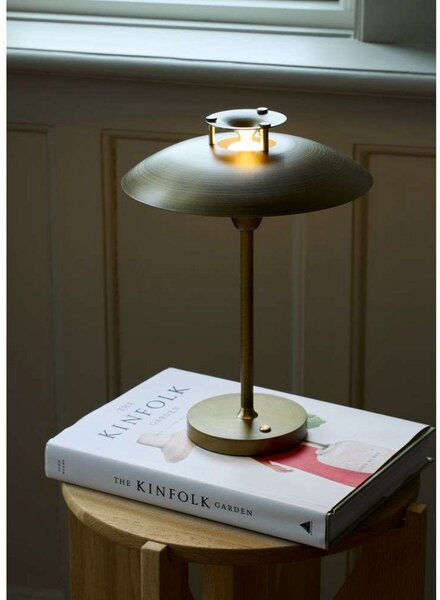 Lampade da tavolo Halo Design, dimmerabile, Dorato / Ottone, Soggiorno, Metallo
