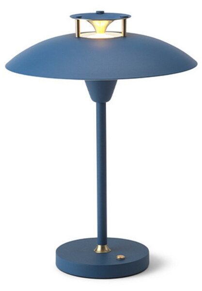 Lampade da tavolo Halo Design, dimmerabile, Blu, Soggiorno, Metallo