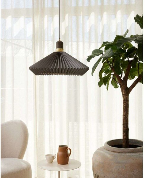 Lampada a sospensione Halo Design, Verde, Sala da pranzo, Plastica