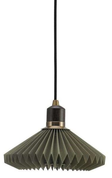 Lampada a sospensione Halo Design, Verde, Sala da pranzo, Plastica