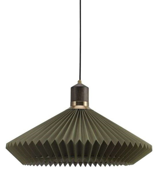 Lampada a sospensione Halo Design, Verde, Sala da pranzo, Plastica
