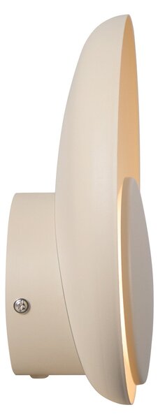 Applique da parete Nordlux, Marsi, dimmerabile, Beige, Soggiorno, Metallo