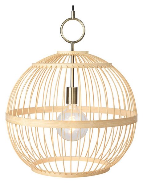 Lampada a sospensione Halo Design, Beige, Sala da pranzo, Legno