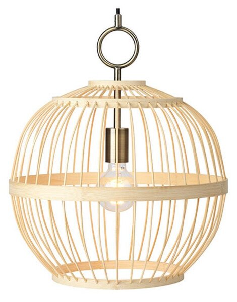 Lampada a sospensione Halo Design, Legno, Sala da pranzo, Legno