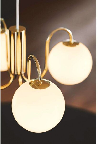 Lampada a sospensione Nordlux, Dorato / Ottone, Sala da pranzo, Metallo
