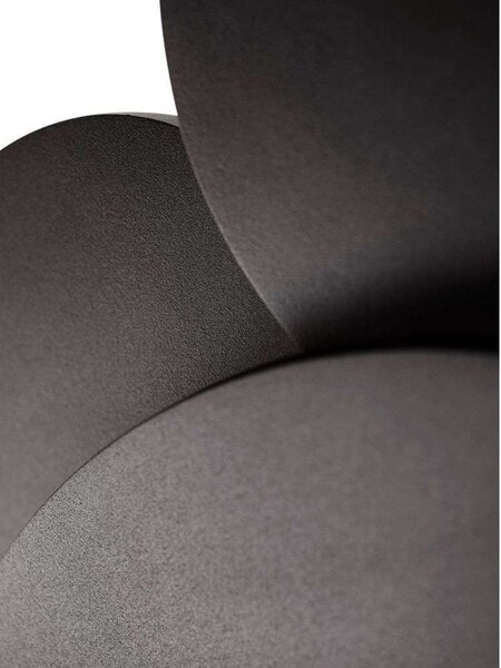 Applique da parete LIGHT-POINT, Nero, Balcone, Alluminio